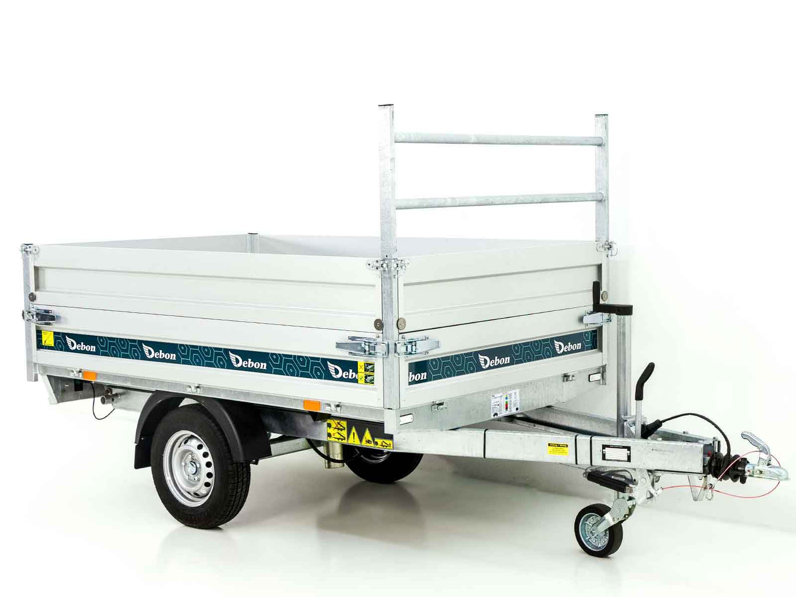 13-ruckw-4.jpg Debon Heckkipper 150x250cm 1,3t | E-Pumpe | BWA - Neu – Bild 1