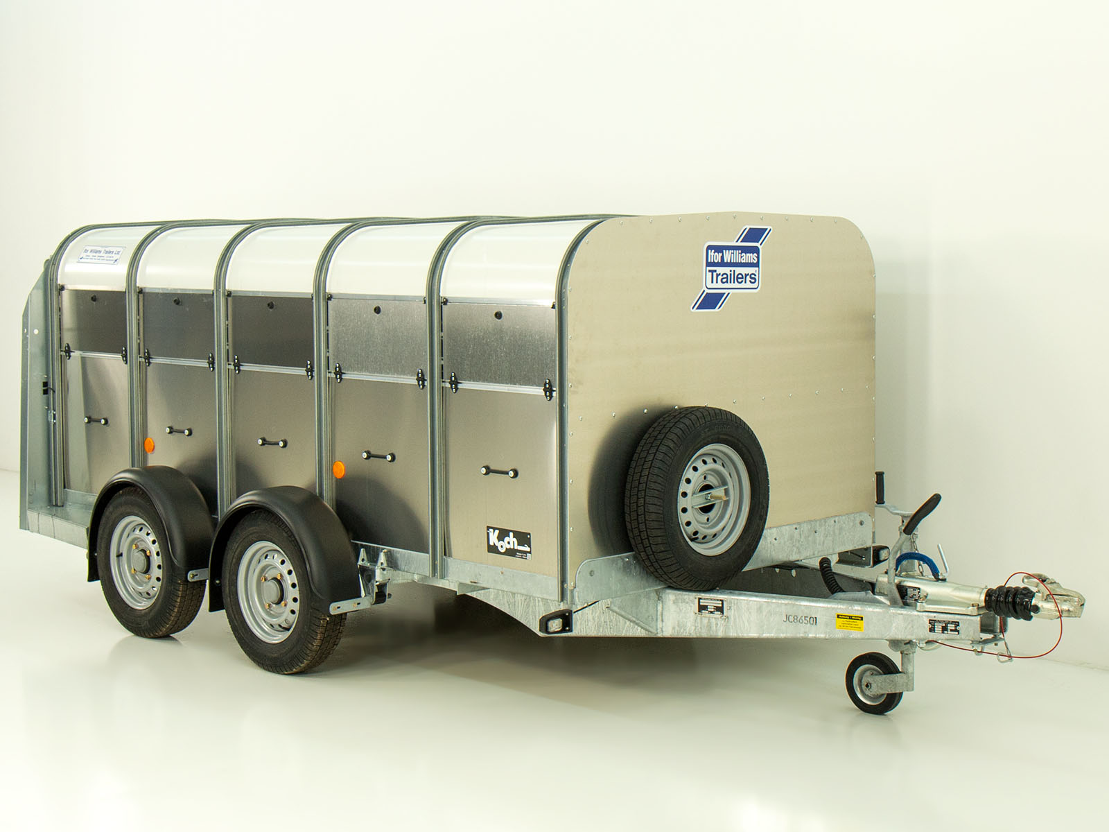 23-vie-4-1.jpg Ifor Williams Viehanhänger TA5 10×4 156×311 cm Höhe: 120 cm | 2,7t-Neu – Bild 1