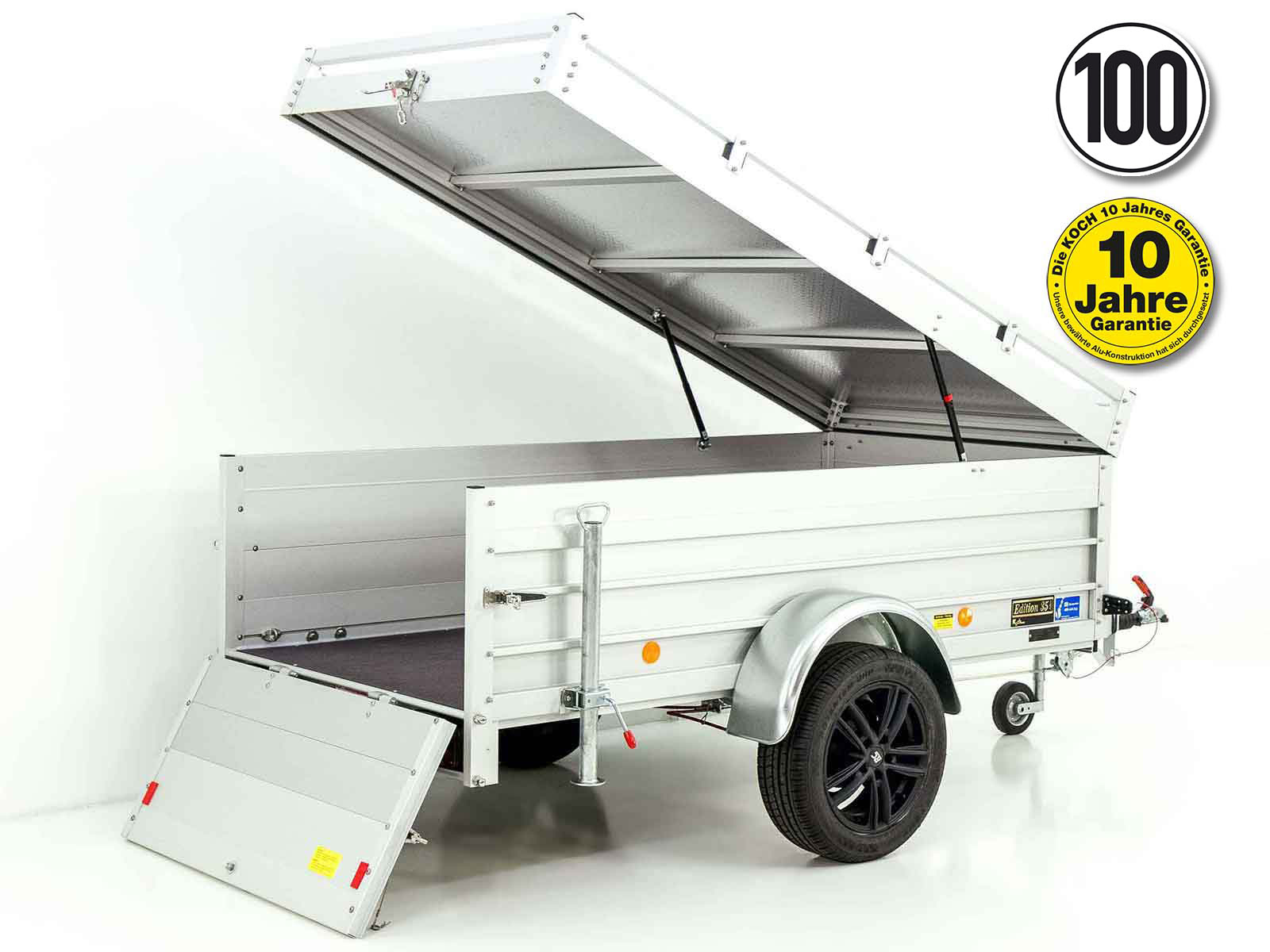 Deckelanhänger „Edition 35“ 125x250cm 1300kg | Höhe 65cm Typ 4.13 - Neu